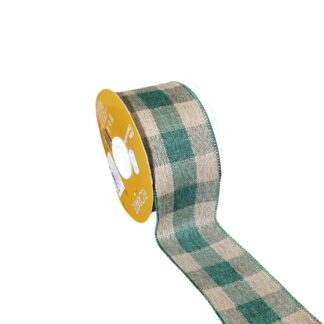 Fita Aramada Xadrez verde